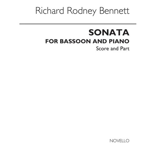 Bennett Sonata Bassoon And Piano (Softcover Book)
