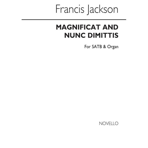 Jackson Magnificat & Nunc Dimittis SATB/Organ