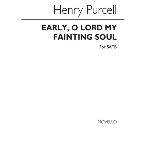 Purcell Early O Lord SATB(Arc)