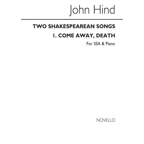 Hind 2 Shakespearean Songs SSA/Piano