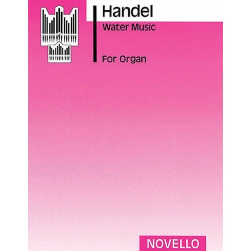 Handel Water Music Organ (Softcover Book/CD)
