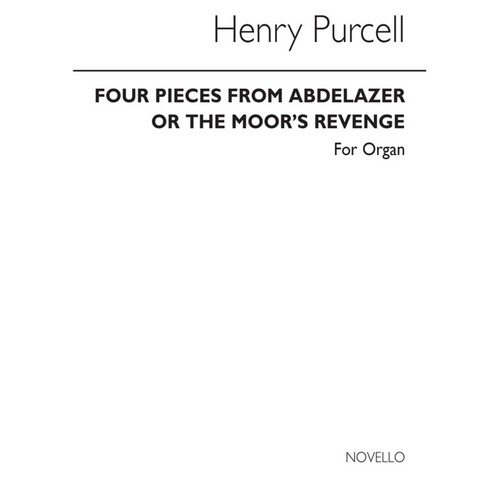 Purcell Four Pieces From Abdelazer Organ (Softcover Book)