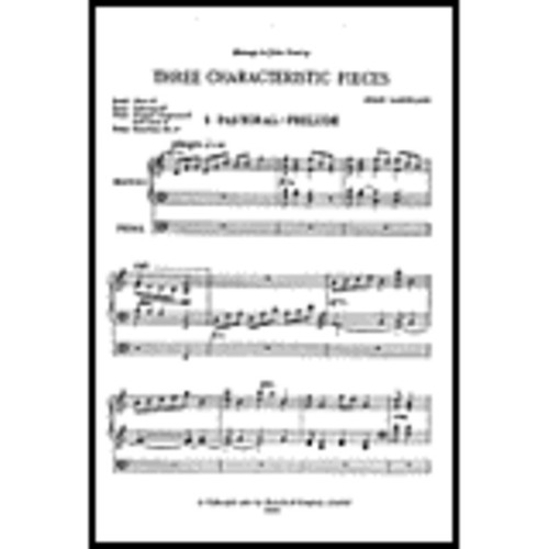 Langlais 3 Characteristic Pieces For Organ (Softcover Book/CD)