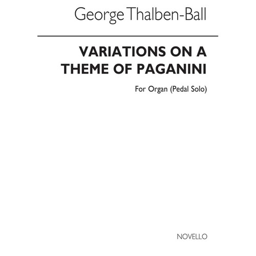 Thalben-Ball Variations Paganini Organ (Softcover Book)