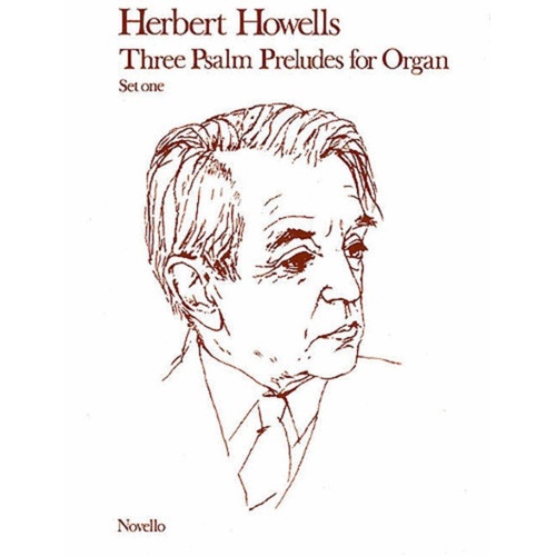 Howells 3 Psalm Preludes Set 1 Organ (Softcover Book/CD)