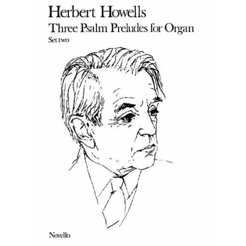 Howells 3 Psalm Preludes Set 2 Organ (Softcover Book/CD)