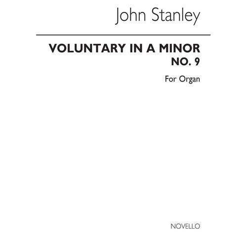 Voluntary In A Minor For Organ (Softcover Book)