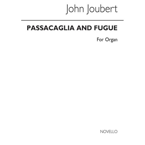 Joubert Passacaglia And Fugue Organ (Softcover Book)