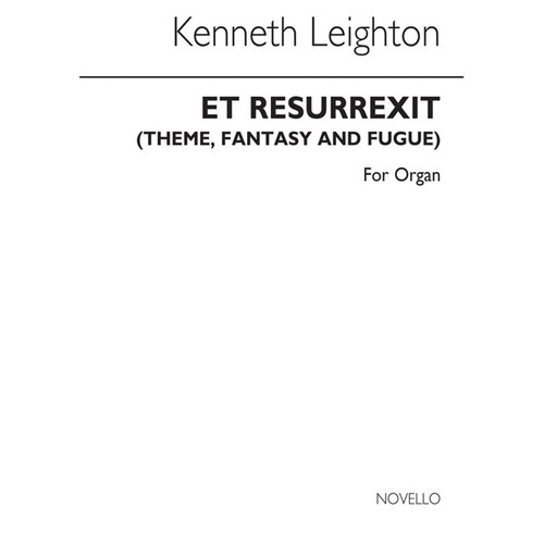 Leighton Et Resurrexit Organ(Arc) (Softcover Book)