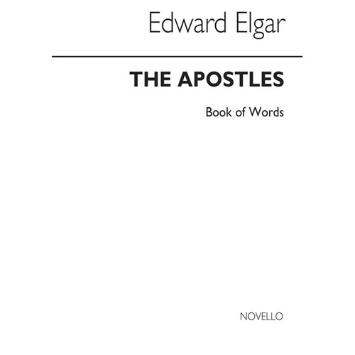 Elgar Apostles Words With Analytical Not