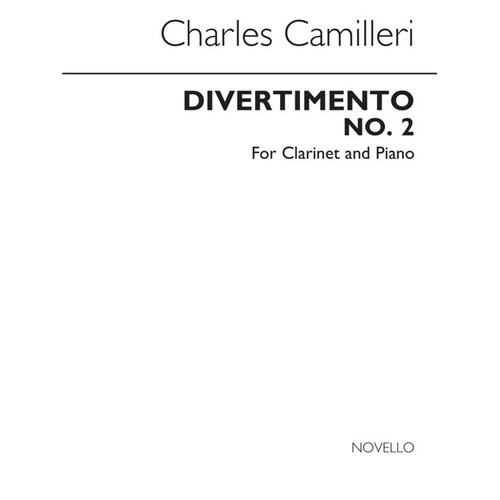 Camilleri Divertimento No.2 Clarinet/Piano(Archi (Softcover Book)