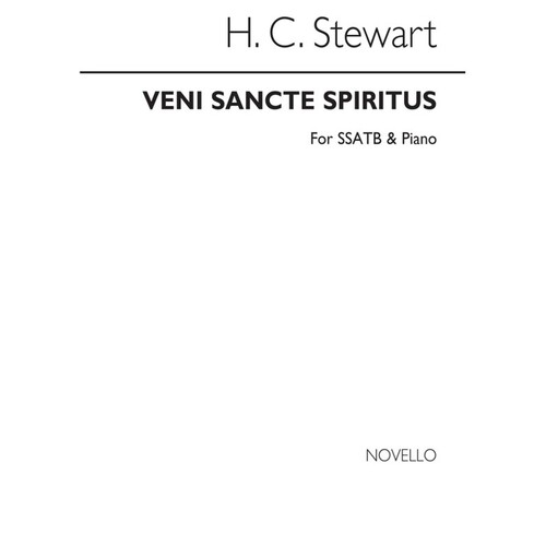 Stewart Veni Sancte Spiritus SSATB/Piano(A