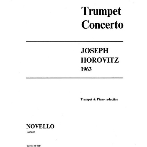 Horovitz Trumpet Concerto with Piano Reduction