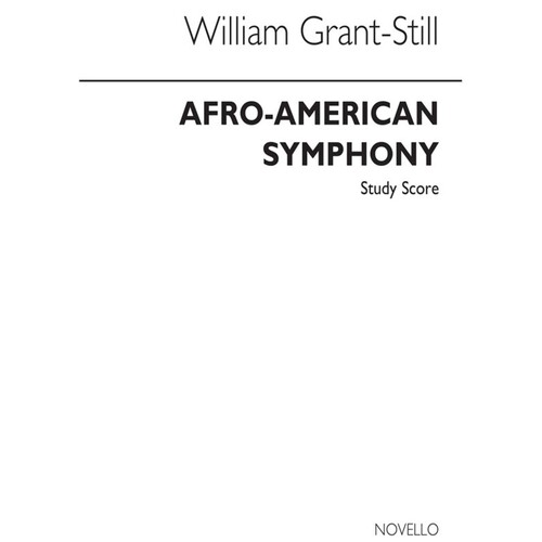 Afro American Symphony Study Score