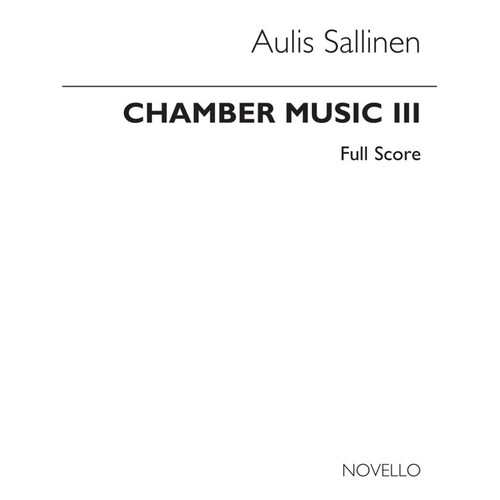 Sallinen Chamber Music 3 Study Score