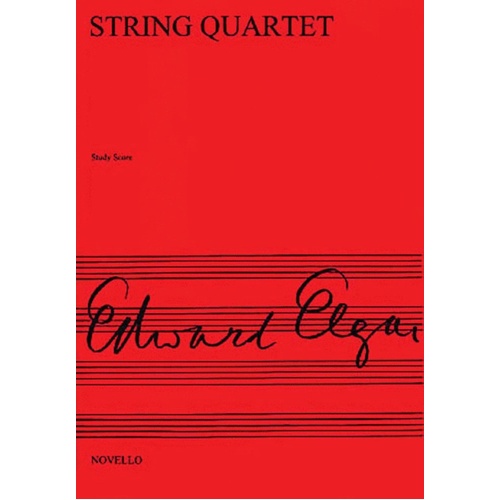 Elgar String Quartet Study Score Book
