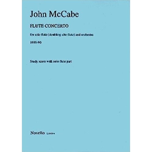 Mccabe Flute Concerto Flute And Piano (Softcover Book)