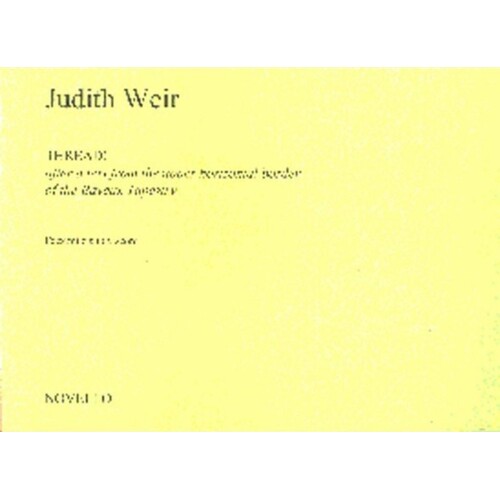 Weir Thread Facsimile Study Score