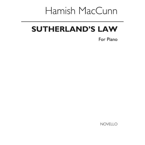 Maccunn Sutherlands Law Piano(Arc) (Softcover Book)
