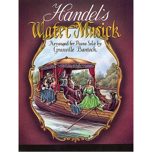 Handel Water Musick Piano Solo (Softcover Book)