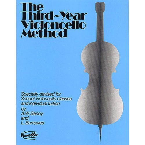 Benoy - Third Year Cello Method (Softcover Book)