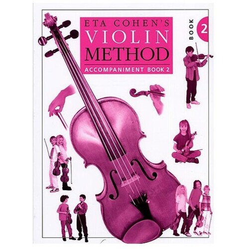 Eta Cohen Violin Method Book 2 Piano Accompaniment (Softcover Book)