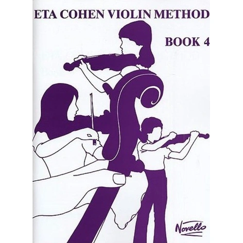 Eta Cohen Violin Method Book 4 Student Edition with Piano Accompaniment