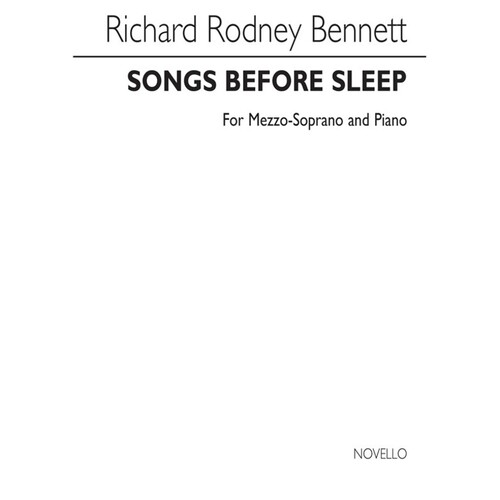 Bennett Songs Before You Sleep Mezzo/Piano (Softcover Book)