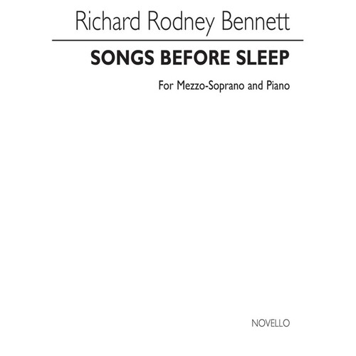 Bennett Songs Before You Sleep Mezzo/Piano (Softcover Book)