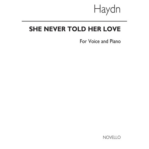 She Never Told Her Love Low Voice/Piano