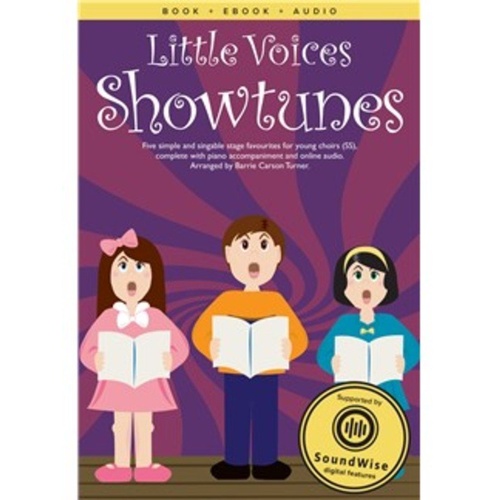 Little Voices Showtunes 2-Part Choral Book with Piano Accompaniment