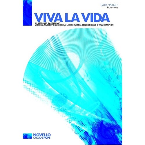 Viva La Vida SATB/Piano (Octavo) Book
