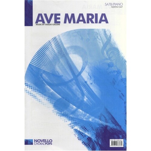 Caccini - Ave Maria SATB/Piano