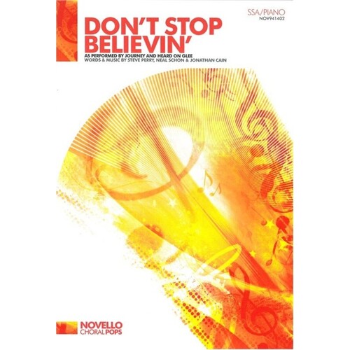Dont Stop Believin SSA/Piano