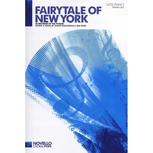 Fairytale Of New York SATB/Piano
