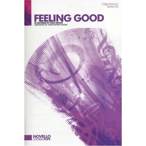 Feeling Good TTBB/Piano (Octavo) Book