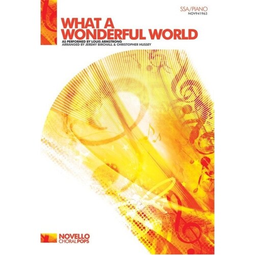 What A Wonderful World SSA/Piano