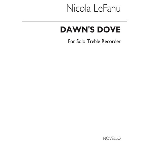 Lefanu Dawns Dove Recorder Solo(Arc) (Softcover Book)