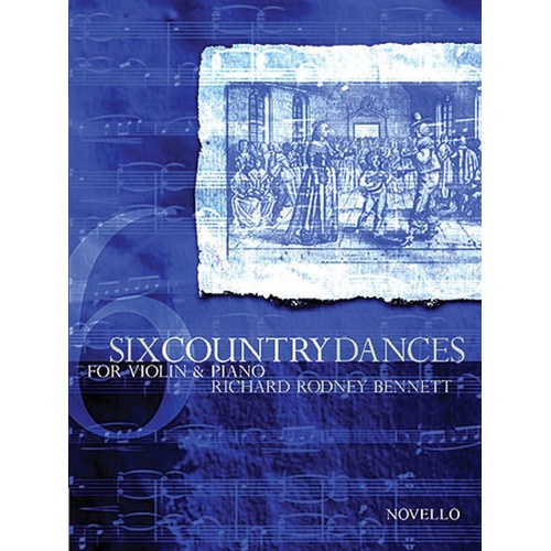 Bennett 6 Country Dances Violin/Piano (Softcover Book)