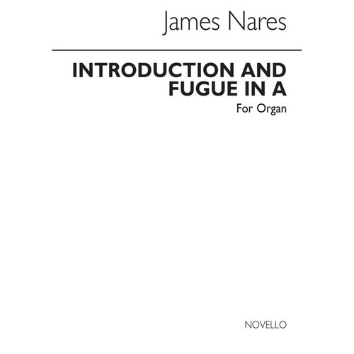 Introduction And Fugue In A For Organ (Softcover Book)