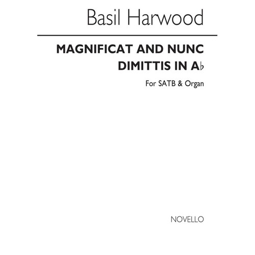 Magnificat And Nunc Dimittis In A Flat SATB/Organ