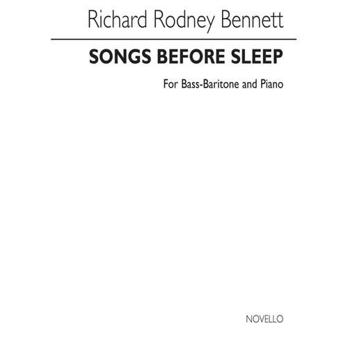Bennett Songs Before You Sleep Bass/Piano (Softcover Book)
