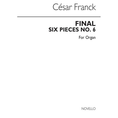 Final - Six Pieces For Organ No 6 (Softcover Book)