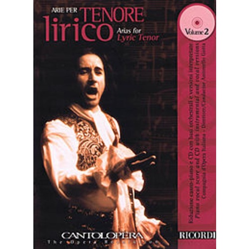 Arias For Tenor Voice And Piano Novecento Opera Book
