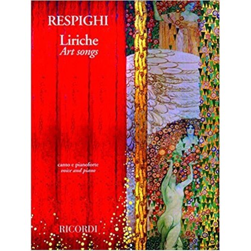Art Songs (Liriche) Voice And Piano Book