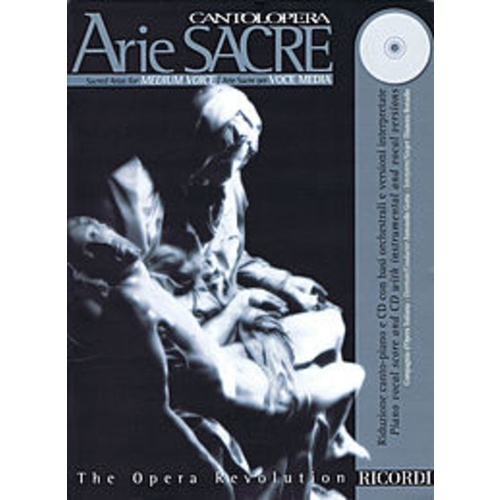 Arie Sacre For Medium Voice Cantolopera Book/CD