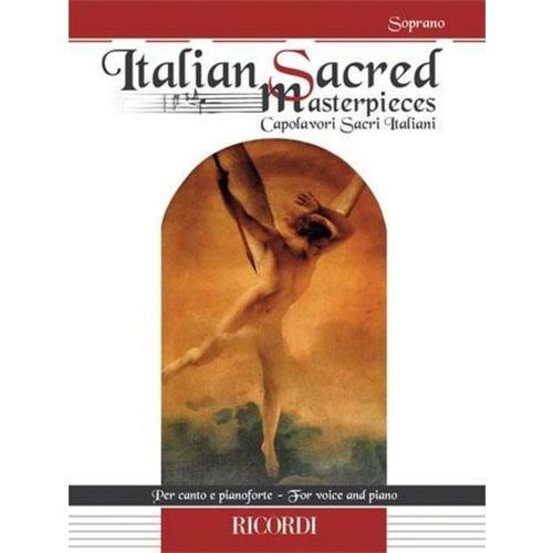 Italian Sacred Masterpieces Soprano And Piano Book