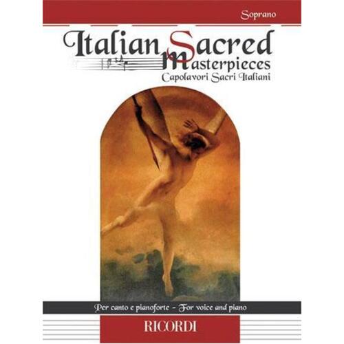 Italian Sacred Masterpieces Soprano And Piano Book