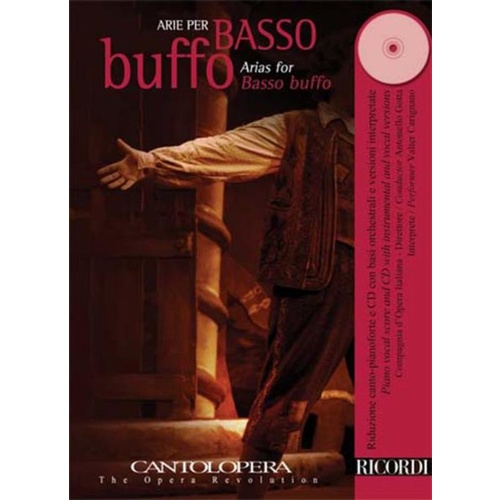 Arias For Basso Buffo Cantolopera Book/CD