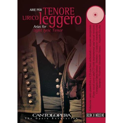 Arias For Light Lyric Tenor Softcover Book/CD